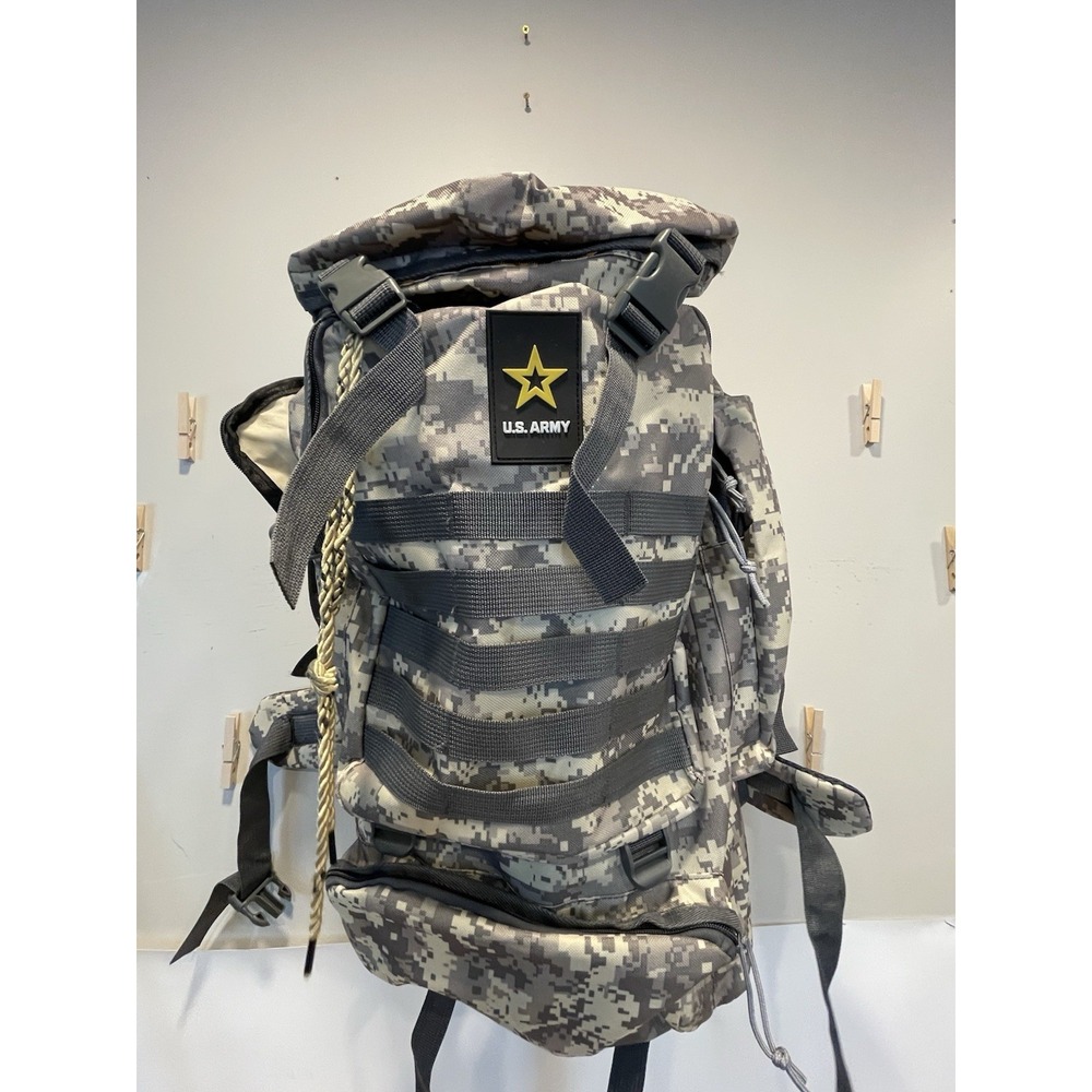 U.S. Army Military Backpack Heavy Duty GUC Tan READ